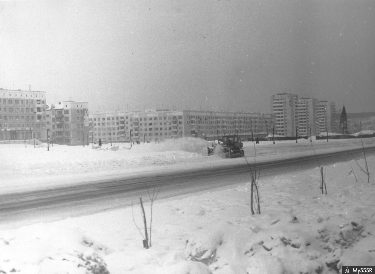 Кемерово бульвар Строителей 1980 годы фото