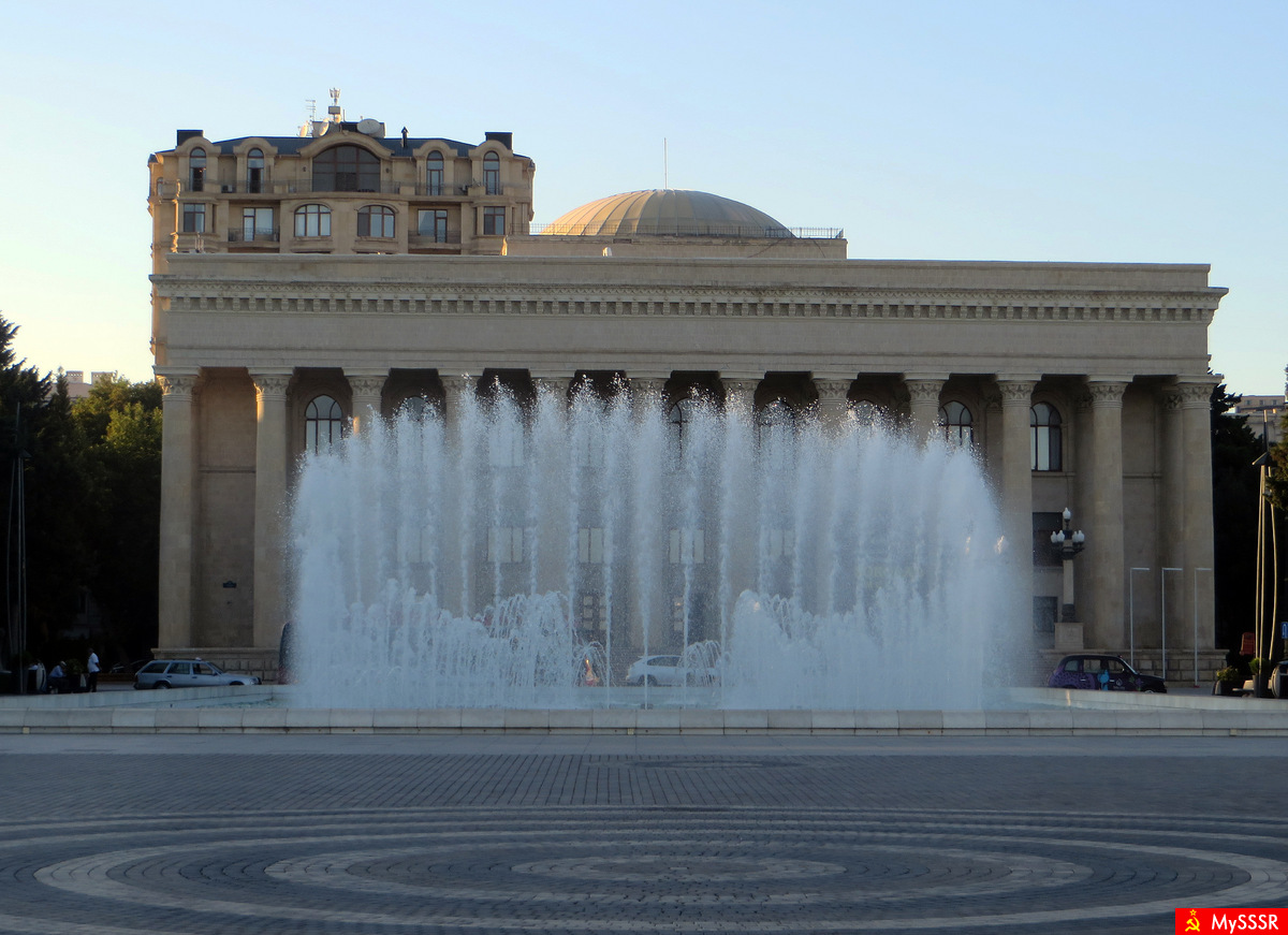 Фото фонтанов Баку 2022