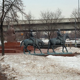 Памятник М.А.Шолохову