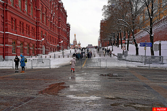 Фото дня. Кремлёвский проезд
